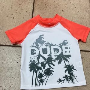 Baby rash guard, size 12-18 months